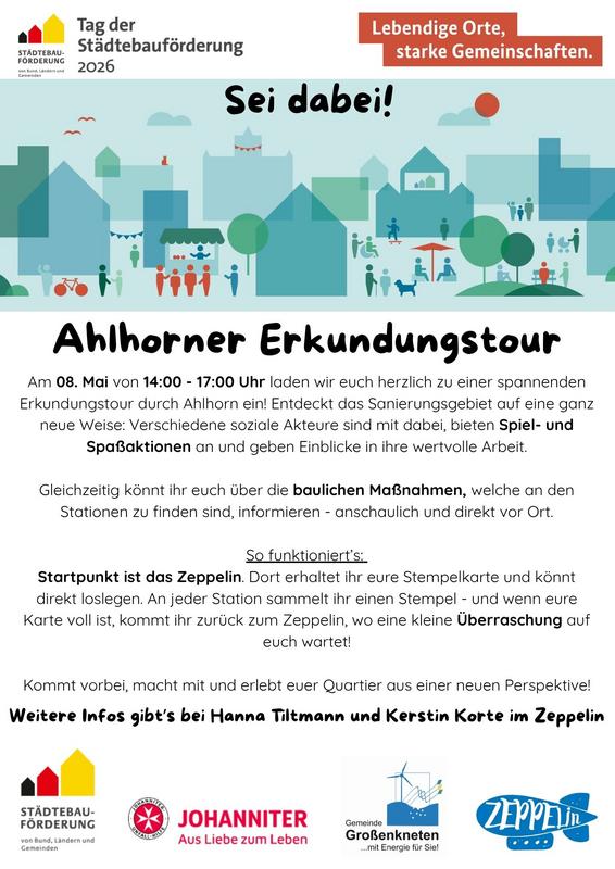 Flyer Tag der Städtebauförderung Flyer Tag der Städtebauförderung
